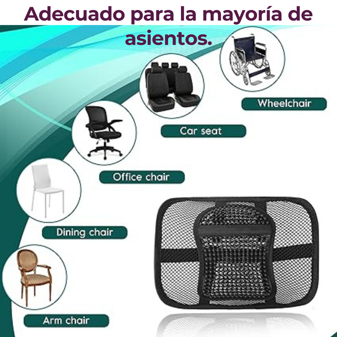 SOPORTE LUMBAR PARA SILLA
