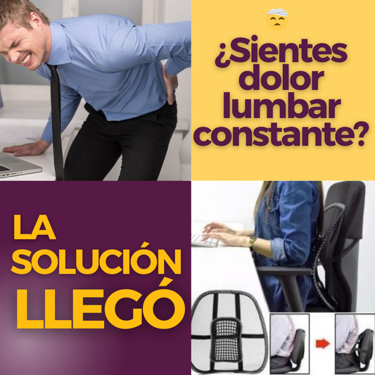 SOPORTE LUMBAR PARA SILLA