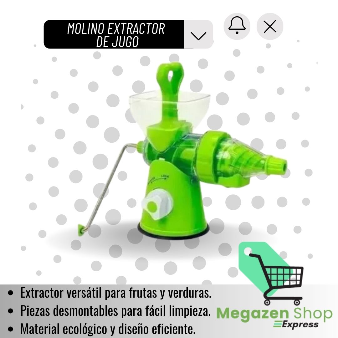 MOLINO EXTRACTOR DE JUGO