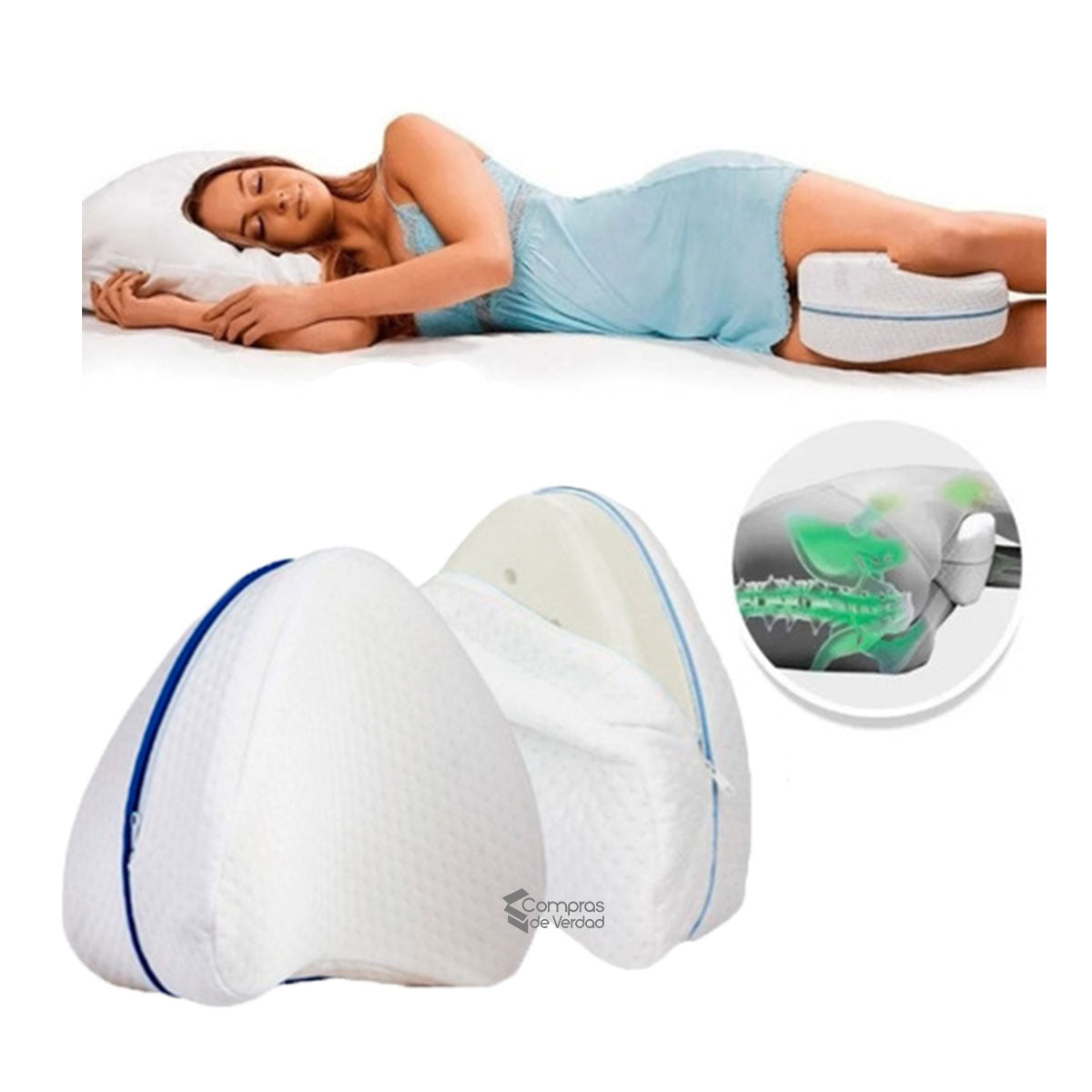 Almohada Ortopédica Entre Piernas