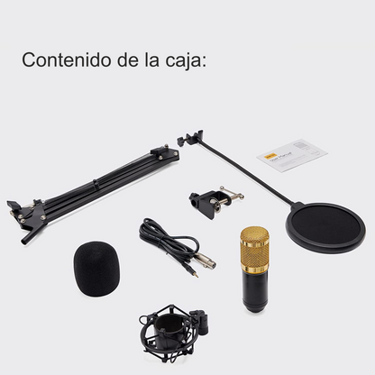 💥Kit de micrófono condensador BM-800💥