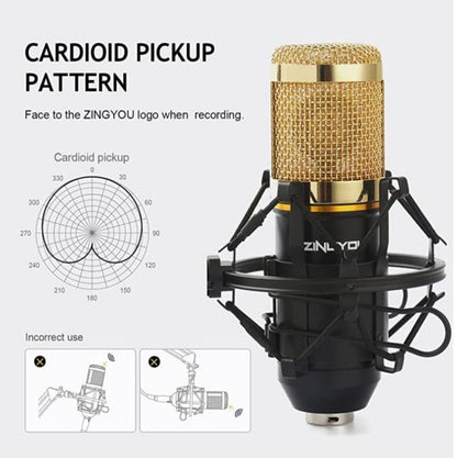 💥Kit de micrófono condensador BM-800💥