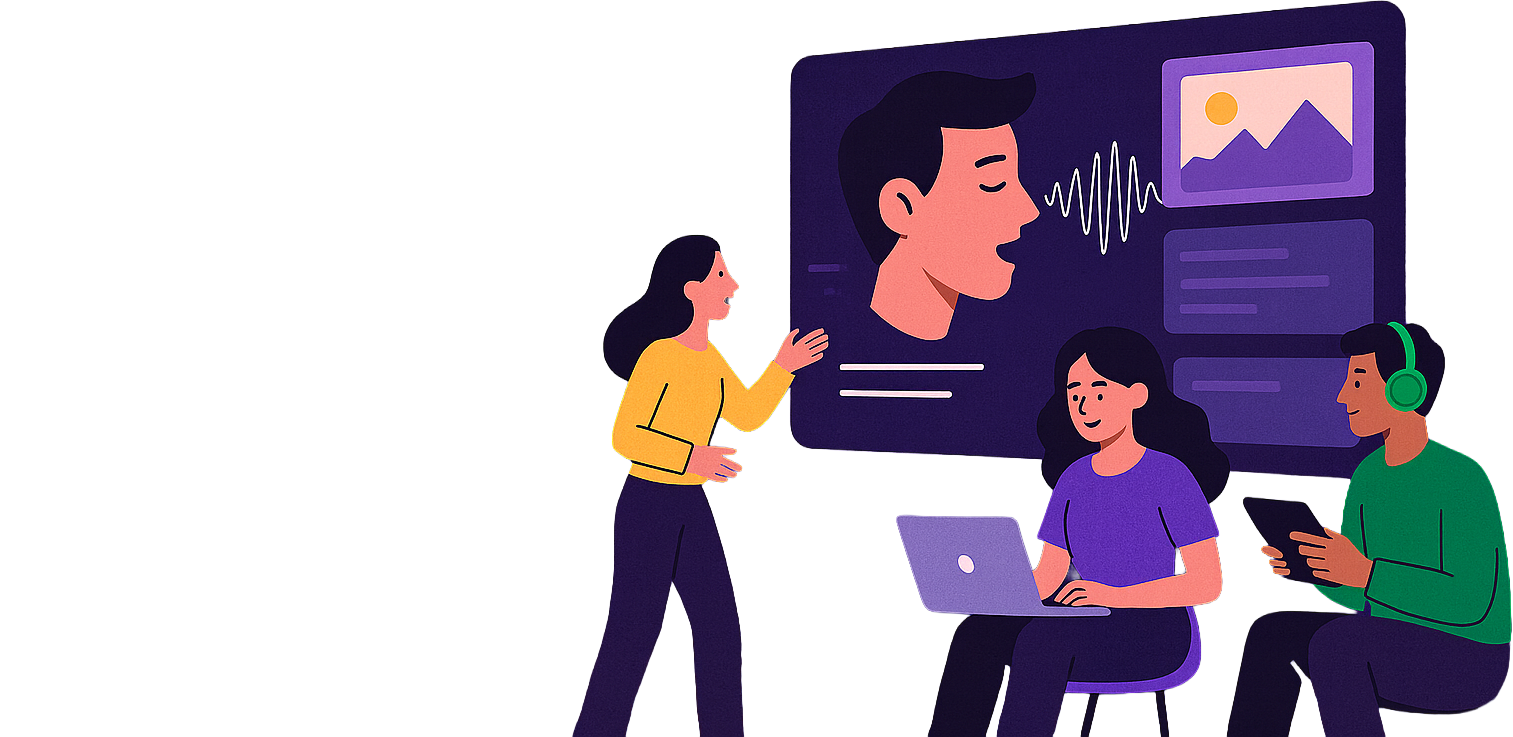 PIDOKI narrated presentation composer preview